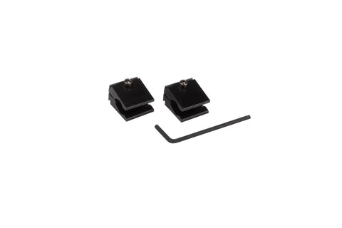 459MTC Four Piece Three Eighths Inch Airgun Scope Dovetail Mount Rings for Air Pistols with Allen Key