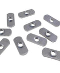 Professional Grade 3/8-16 Spot Weld Nuts With Dual Tab Engineering For Unbeatable Torque Resistance And Kick Ass Grip, set of 10