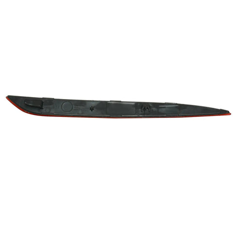 Quality Top Tier Left Rear Bumper Reflector Swap For 2020 To 2023 Tesla Model Y Driver Side red lens trim angled view