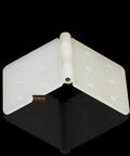 Pinned nylon hinge for RC airplane models, square foldable loose leaf hinge, durable nylon aircraft hardware