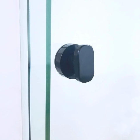 High Strength Suction Cup Armrest For Cabinets, Wardrobes And Refrigerators With ABS Construction, glass door handle visible
