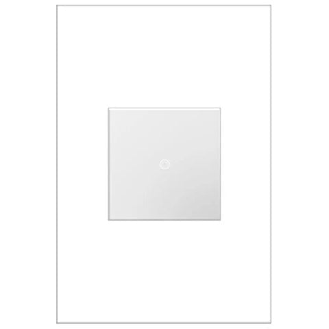 SofTap 15A In-Wall Light Switch For Single Pole Or 3-Way Lighting, White, ASTP1532, 1-Pack, No Wall Plate, Easy Tap Control