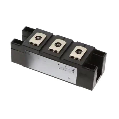 Hefty IGBT Power Module Built Like A Tank For Industrial Motor Drives And Automation Systems with three connection points.