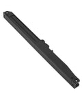 Soft Close Kit For Barn Doors With Quiet Spring Buffer Damper Hardware Set For Sliding Doors, black finish shown