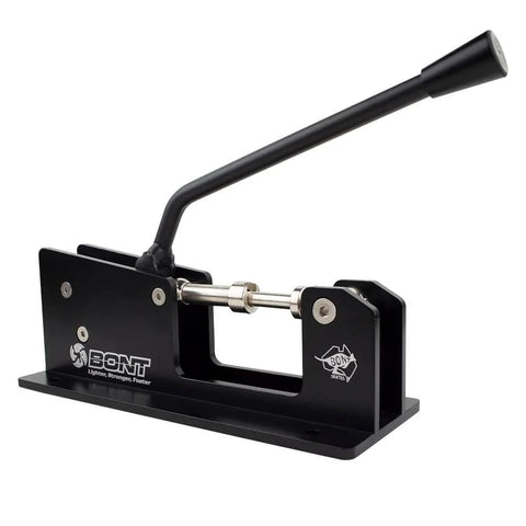 Premium Aluminum Bearing Press For Roller Skates And Skateboards, Quick Install And Removal Tool, black finish, durable 6061 aluminum and steel.