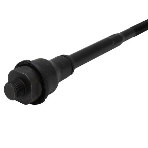 Front Inner Tie Rod End Linkage Replacement for 11-17 Silverado 2500 and Sierra 2500 Left or Right Side Beefed Up Heavy Duty Direct Fit Steering Component for Smooth Precise Handling, black steel threaded end