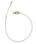 Thermal Sensor Replacement For Jim Bowie Daniel Boone And Davy Crockett Pellet Grills 110V P1036 Compatible Heavy Duty 18 Inch Wire Keeps Your Grill Temps On Point white probe and connector