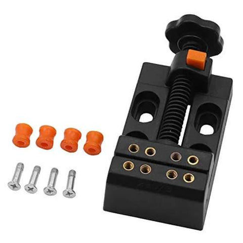 Heavy Duty Table Vise Mounting Fixture for Woodworking and Carving Holds Regular and Irregular Shapes Tight Bench Clamp with accessories