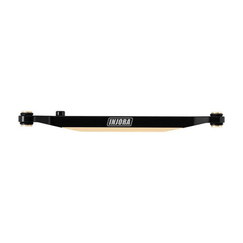 Black Brass Steering Links 14G Upgrade For 1/24 Scale RC Axial SCX24, CNC Machined, Heavyweight Performance, Built To Boost Stability, Easy Direct Replacement, Durable Steering Upgrade For Tough Trails And Precise Handling.