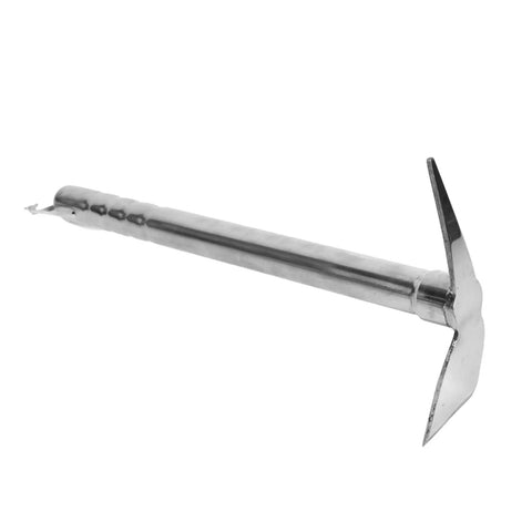 Two In One Garden Hoe And Pickaxe Stainless Steel Workhorse Yard Tool For Planting, Weeding, And Soil Turning