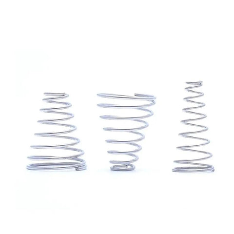 Heavy Duty Tapered Compression Springs Kit 200pcs Stainless Steel 304 with assorted heights shown