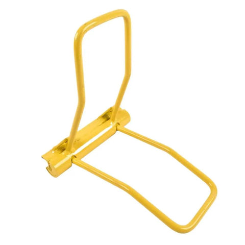 90 Degree Metal Sheet Press Brake Hand Powered Heavy Duty Seamer Yellow Powder Coated Bending Tool for Precise Seams