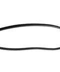 Hella Solid Rubber Drive Belt Set Of Two For Benchtop Jointers And Thickness Planers showing a single ribbed drive belt.
