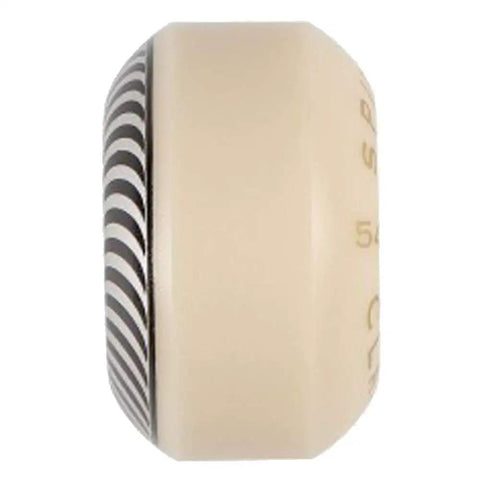 Side view of Formula Four Classics 99 Classic Shape Skateboard Wheels Silver 54mm Dope Speed And Control On Every Surface