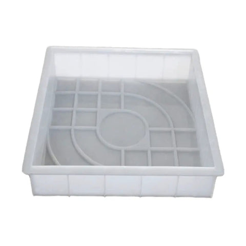 DIY Paving Mold Kit For Brick Or Concrete Stone Squares Patio Garden Pathway Pavers Reusable Polypropylene Easy To Use Smooth Finish