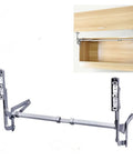 Overhead Cabinet Turning Bracket With Pneumatic Action, Say Bye To Loud Bangs, Smooth Silent Opening And Closing, Durable 1 Set Kit