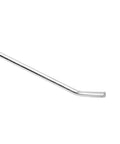 50 Piece Slat Wall Hooks Built Tough Iron Hanging Hooks For Retail Display And Organization in silver, side view