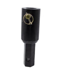 Heavy Duty 2 Inch Round Female To 2 Inch Hex Male Auger Shaft Adapter Bit Converter Bolt Pin Attachment Pro Grade