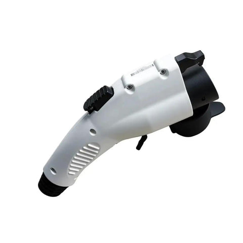 Heavy Duty Sae J1772 Type One Ev Charging Connector Female Plug Without Cable 5 Pin AC Electric Vehicle Charger Adapter side view.