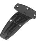Built Tough 5.51 Inch Matte Black Zinc Alloy Soft Close T Strap Hinge No Slam Corner Bracket Heavy Duty hardware component