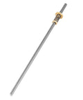 Beefed Up T8 Threaded Rod Screw Lead Screw With Anti Backlash Nut Spring Loaded Stainless Steel Nut For 3D Printers