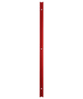 Aluminum T Track Miter Jig For Woodworking Router Table With Red T Slot Track And Quick Acting Clamp side view