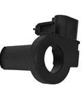 Plug And Play Battery Current Sensor Replacement For Chevrolet Gmc Buick Vehicles Bulletproof Electrical Monitoring Fits Traverse Tahoe Impala Silverado Sierra With 13502261 13505369 black plastic sensor showing connector and cylindrical body