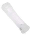 White MotionPlus Sensor Adapter Silicone Case for Remote Controller