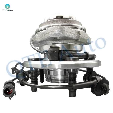 Front view of Front Wheel Hub Bearing Assembly Pair For 1998 2000 Ford Ranger 4x4 With 4 Wheel ABS And 1998 1999 Mazda B4000 V6 4L 4WD Replacement Pulse Vacuum Hub Locks