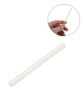 Mini 4 Inch Hot Glue Sticks Set For Crafting And Repairs, Quick Adhesion And Fast Melting, Works On Fabric Plastic Wood Metal, Resin Projects And Scrapbooking, Multi Temperature Use, 50 Piece Pack, 4-inch glue stick held in hand