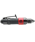 Air Powered Drill With Three Eighths Inch Keyed Chuck And Straight Handle 0.4 HP 300 W 2100 RPM Beast Jacobs Chuck