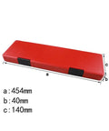 YMGSCC External Groove 150 Inner Hole Internal Measuring Caliper red case, 454mm x 40mm x 140mm, durable storage solution