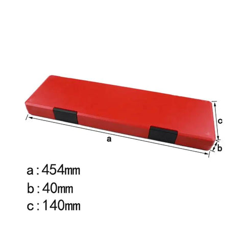 YMGSCC External Groove 150 Inner Hole Internal Measuring Caliper red case, 454mm x 40mm x 140mm, durable storage solution