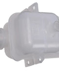 Heavy Duty Hybrid Radiator Surge Tank Coolant Overflow Reservoir Aluminum Cooling Setup Direct Fit Swap Upgrade angled view
