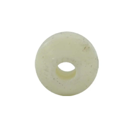 Close-up of a white cone washer from the Universal Pop Up Drain Ball Rod Assembly for Bathroom Sinks.