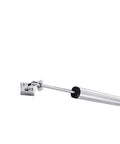 Door Closer With Positioning Stop Buffer Soft Close, Adjustable Buffering Device For Quiet Door Closing, 35Kg Capacity, Black