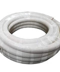 1/4 in insulated copper coil line, white foam insulation, 25 ft length, Amazon brand