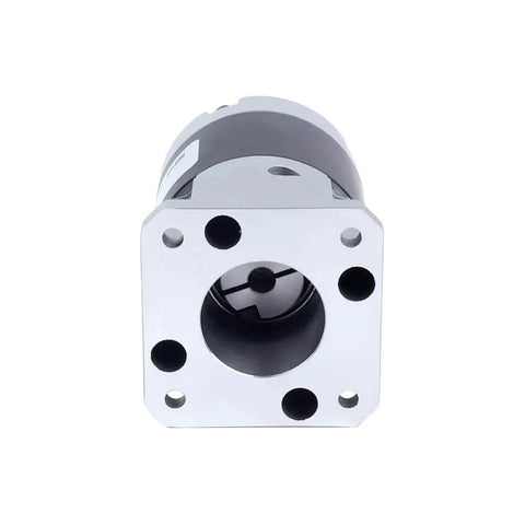 Front view of Planetary Gearbox MGL Series 50 To 1 Reducer For Nema 17 Stepper Motors With 5mm Shaft, showing metal 42mm flange.