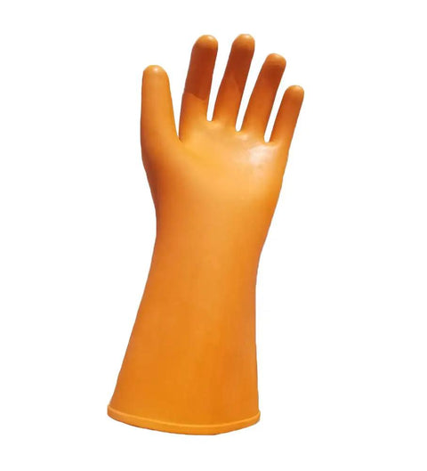 Electrical Insulated Lineman Rubber Gloves Class 2 for Electricians High Voltage 20KV Safety Work Gloves natural rubber