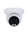 Front view of 4MP Full Color Starlight AI IP Camera With WDR IVS, Motion Detection, Built-In Mic, Outdoor IP67, 2.8mm Fixed Lens, Two LEDs