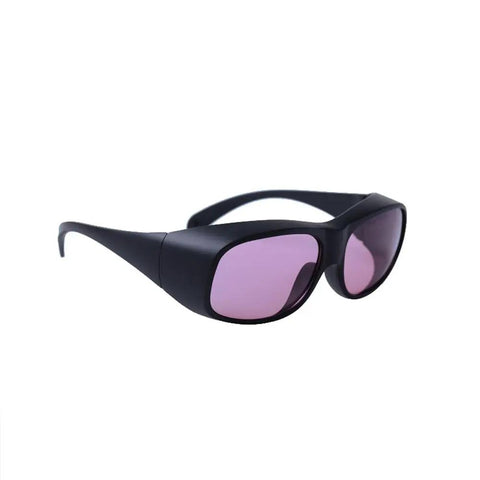 Top Shelf Laser Safety Glasses With Near Infrared Protection Blocking 740 Nm To 850 Nm featuring OD5 Plus, sleek black design.