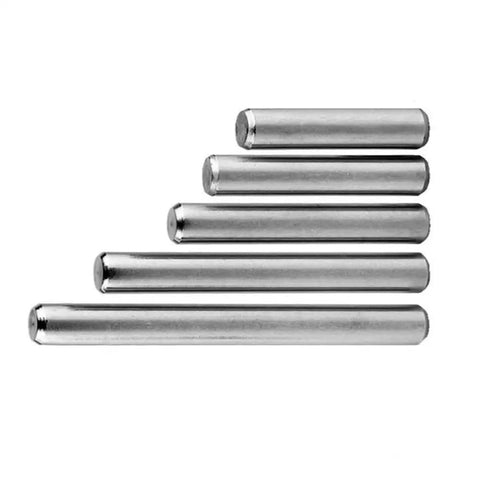 Stainless Steel Needle Roller Assembly Set 10Pcs Slotted Spring Pins Spring Dowel Tension Roll Pins M2 Split Expansion Spring Steel Pin Assortment Kit For Precision Hinges And Pro DIY Fixes, five M2 stainless steel dowel pins