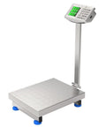 Heavy Duty Digital Platform Scale 660 Lb Electronic Floor Scale with stainless steel deck and LCD display.