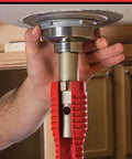 Using No Fuss Under Sink Faucet Install And Removal Wrench With 6 Sided Cube Insert for installation under a sink