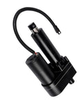 Heavy Duty Linear Actuator For Holland 848 853 855 Round Baler Hydraulics showing black metal housing and wiring.