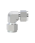 Heavy Duty 316L Stainless Steel Pipe Fitting Compression Union Elbow 90 Degree Forged Tube OD No Plated For One Eighth To One Inch Sizes