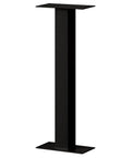 Standard Pedestal Bolt Mounted Roadside Mailbox And Mail Chest In Black With Durable Powder Coated Finish Easy Assembly Heavy Duty Bolt On Design For Secure Street Mail Delivery
