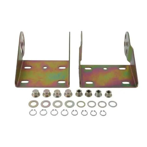 Solid Replacement Mounting Feet Kit For JLG 800S 860Sj 680S Telescopic Boom Lift metal brackets and hardware components.