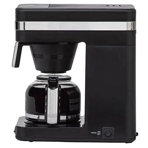 Side view of Speed Brew Elite 10 Cup Coffee Maker With Internal Stainless Steel 70 Oz Hot Water Tank Quick Brew Technology