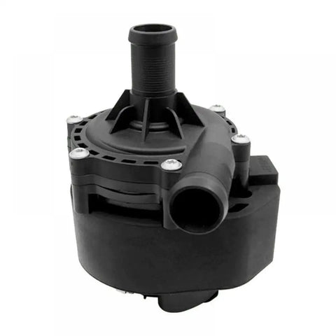 Heavy Duty Electric Vehicle Cooling System Water Pump for Tesla Model S 85D AWD with sturdy construction and hose fittings.